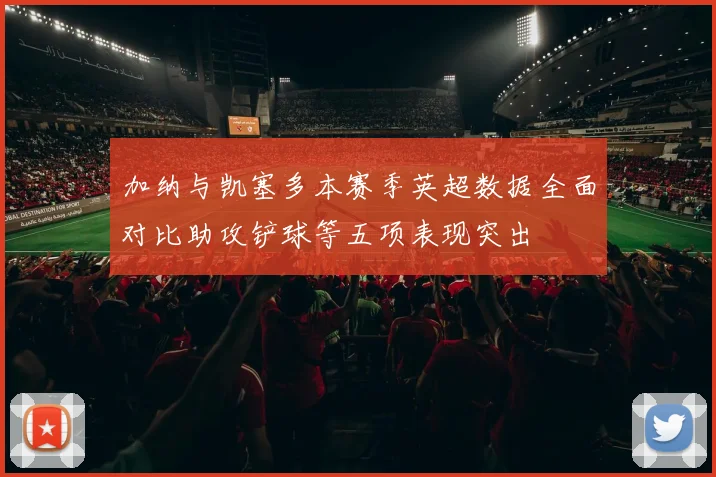 加纳与凯塞多本赛季英超数据全面对比助攻铲球等五项表现突出